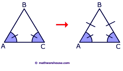 converse isosceles triangle theorem