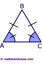 obtuse isosceles triangle geometry