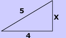 solve for x geometry triangle calculator